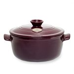 Cocotte Ronde Flame 2,5 L Violet Emile Henry